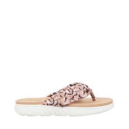 Leaf Print Thong Strap Flip-Flops-21