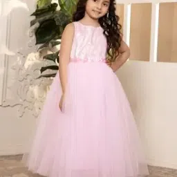 Girls Fit And Flare Dress-image-54