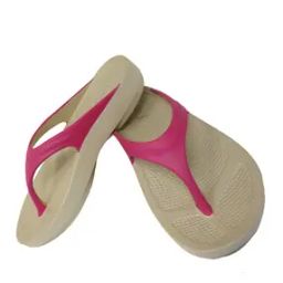 Geometric Pattern Slip-On Thong-Strap Flip-Flops-63