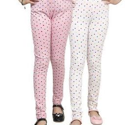 indiweaves Pack of 2 Polka-Dot Leggings with Elasticated Waistband-picture-32