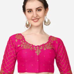 Women Embroidered Front-Open Blouse-picture-7