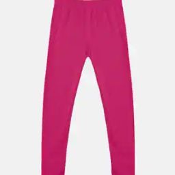 Girls Ankle Length Leggings with Elasticated Waist-picture-41