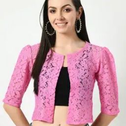 Women Lace Front-Open Shrug-picture-0