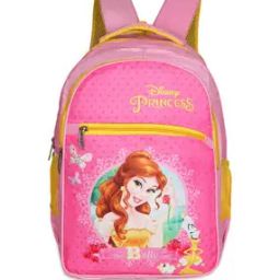 Girls Printed Backpack with Adjustable Shoulder Strap-image-84