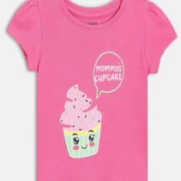 Graphic Print Top with Short Sleeves-image-31