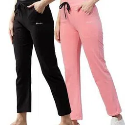 blinkin Women Pack of 2 Fitted Trackpants with Insert Pockets-picture-29