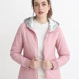 Women Regular Fit Bomber Jacket-image-2