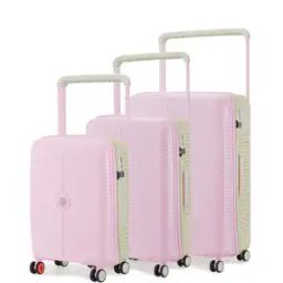 Set of 3 Dubai Wide Handle Trolly Bags- S | M | L-picture-16