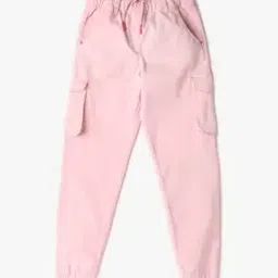 Girls Regular Fit Joggers-image-11