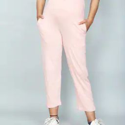 High-Rise Pants with Drawstring Waist-image-94