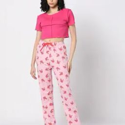 Women Printed Regular Fit Pyjamas-image-68