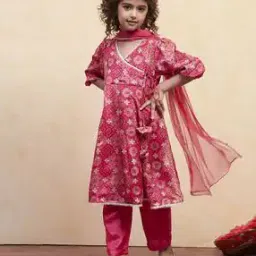 Girl Printed 3-Piece Suit Set-image-46