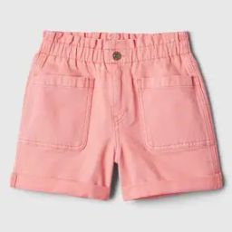 Solid Relaxed Fit Shorts with Patch Pockets-picture-20