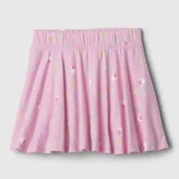 Minnie Mouse Print Flared Skirt-picture-25
