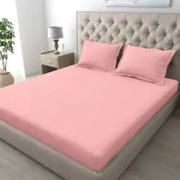 Pure Cotton King Size Flat Bedsheet-image-77