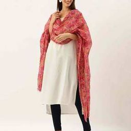 Floral Print Cotton Dupatta-picture-50
