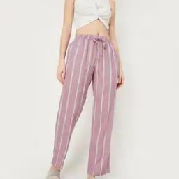 Women Striped Regular Fit Pyjamas-image-17