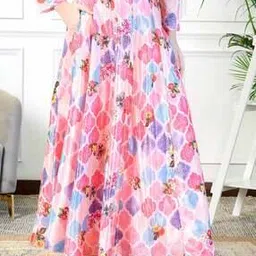 Floral Print Flared Ghagra-picture-8