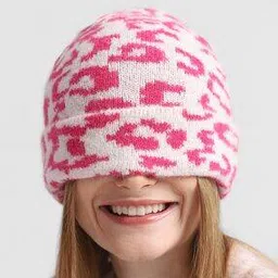 Leopard Print Rib-Knit Beanie-picture-53