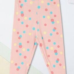 Girls Printed Full-Length Leggings-image-5