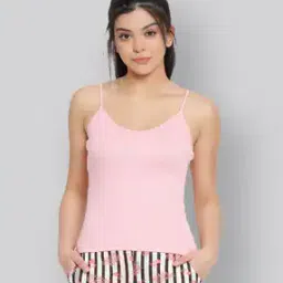 Scoop-Neck Camisole with Adjustable Strap-image-2