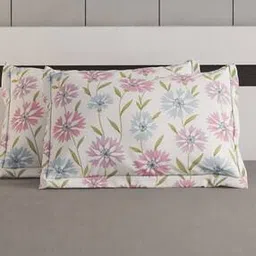 Set of 2 Floral Print Pillow Covers-image-22