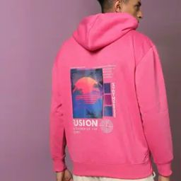 Men Back Print Oversized Hoodie-picture-21