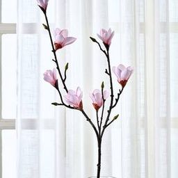 Botanical Flora Artificial Magnolia Flower Stick -image-26