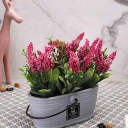 Artificial Plant with Ceramic Pot-image-62