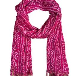 Women Stripes Dupatta with Tassels-image-66