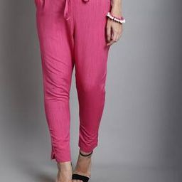 Straight Pants with Drawstrings Waist-image-18
