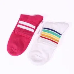 Women Pack Of 2 Ankle-Length Socks-image-35