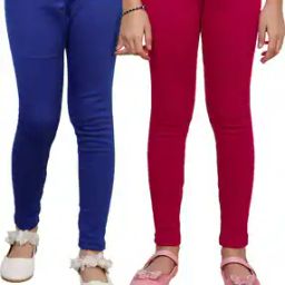 Pack of 2 Leggings with Elasticated Waist-image-33