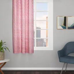 the conversion Geometric Print Eyelet Window Curtain-picture-6