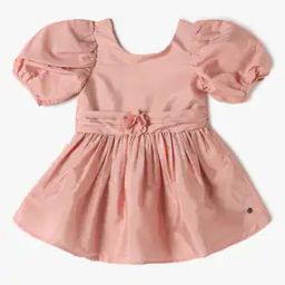 Girls Fit & Flare Dress-image-5