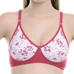 Floral T-shirt Bra-image-61