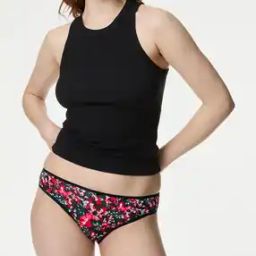 Pack of 5 Cotton Lycra Brazilian Knickers-image-47