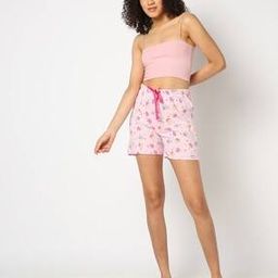 Women All-Over Print Cotton Shorts-image-97