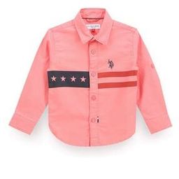 Boys Flag Print Shirt with Spread Collar-image-67