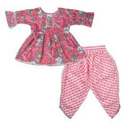 Floral Print Kurta & Pants Set-image-69