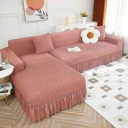  L-Shaped 6-Seater Couch Cover-15