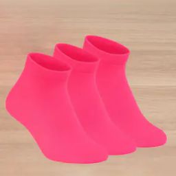 Women Ankle-Length Socks Pack Of 3-image-30