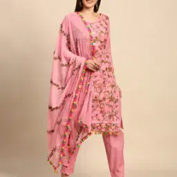 Embroidered Unstitched Dress Material-image-20