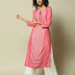 Women Straight Printed Kurta-36
