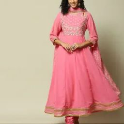 Women Printed Kalidar Kurta Leggings Suit Set-image-48
