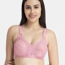 Lace Non-Padded Non-Wired Minimiser Bra-image-67