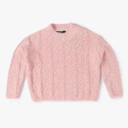 Girls Regular Fit Crew-Neck Sweatshirt-49