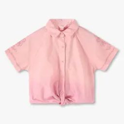 Girls Ombre-Dyed Relaxed Fit Shirt-picture-13