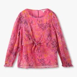 Girls Floral Print Regular Fit Top-image-65