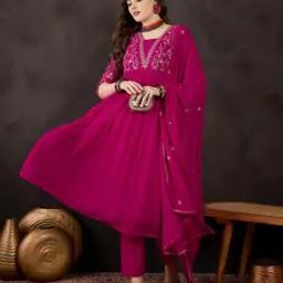 tanuka Women Embroidered Straight Kurta Set-picture-17
